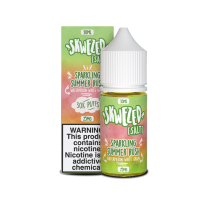 Skwezed (LIQ Salt)(30mL)  -  Qty per pack 1 Sparkling Summer Rush (Watermelon White Grape) 25mg