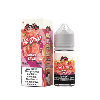 Hi Drip (LIQ Salt)(30mL)  -  Qty per pack 1 Guava Lava 50mg