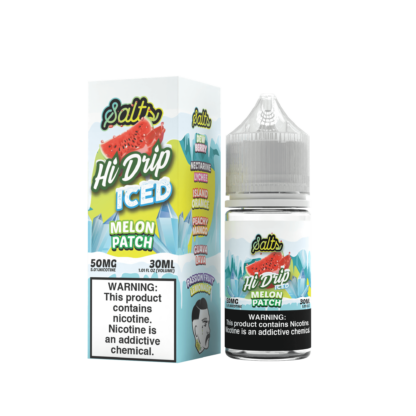 Hi Drip (LIQ Salt)(30mL)  -  Qty per pack 1 Melon Patch Iced 50mg