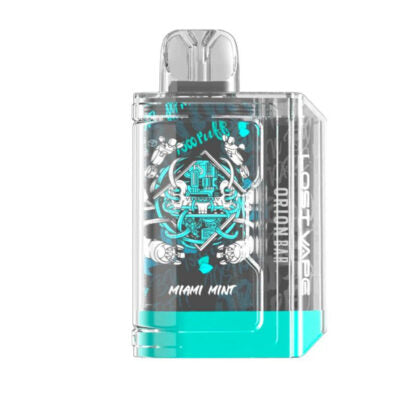 Lost Vape Orion Bar (Dispo) (7500Puff) 5% (18mL) Limited Edt.  -  Qty per pack 10 Miami Mint 50mg