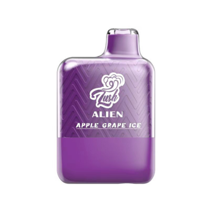 Lush Alien (Dispo) (6000Puff)(15mL)  -  Qty per pack 10 Apple Grape Ice 50mg