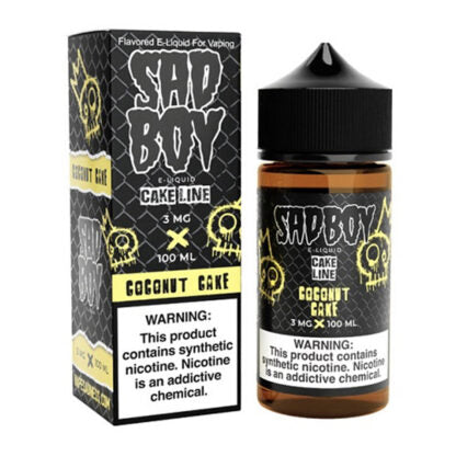 Sadboy (LIQ FB)(100mL)  -  Qty per pack 1 Coconut Cake 00mg