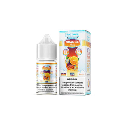 Pod Juice (LIQ Salt)(30mL) TFN *  -  Qty per pack 1 Orange Cola Freeze 55mg