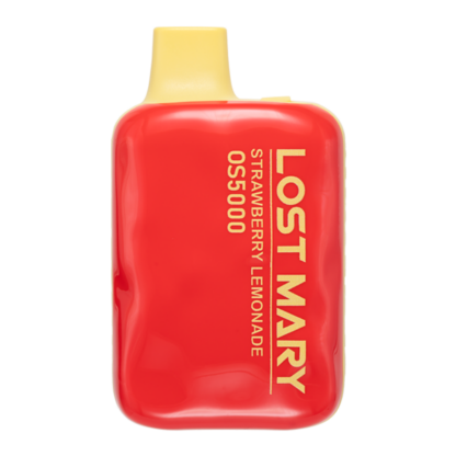 Lost Mary OS5000 (Dispo) (5000Puff) 4-5% (10mL)  -  Qty per pack 10 Strawberry Lemonade 40-50mg