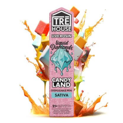 Tre House (DispoDelta)(2g) Live Rosin Liquid Dia.  -  Qty per pack 1 Candyland