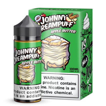 Johnny Creampuff (LIQ FB)(100mL) TF-Nic  -  Qty per pack 1 Apple Butter 00mg