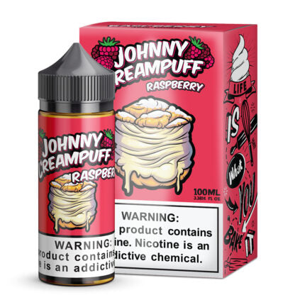 Johnny Creampuff (LIQ FB)(100mL) TF-Nic  -  Qty per pack 1 Raspberry 00mg