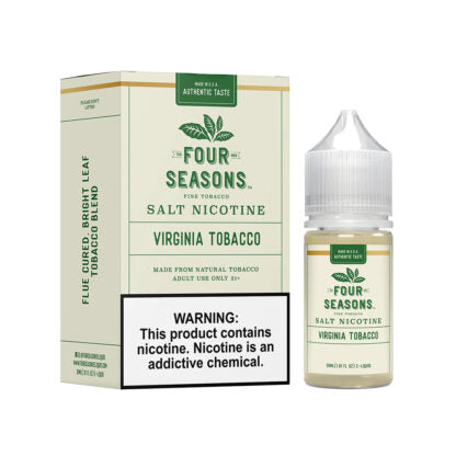 Four Seasons (LIQ Salt)(30mL)  -  Qty per pack 1 Virginia Tobacco 30mg