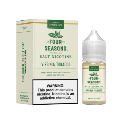 Four Seasons (LIQ Salt)(30mL)  -  Qty per pack 1 Virginia Tobacco 50mg