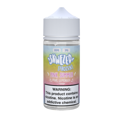 Skwezed (LIQ FB)(100mL) Frozen  -  Qty per pack 1 Pink Summer (Pink Lemonade Iced) 00mg