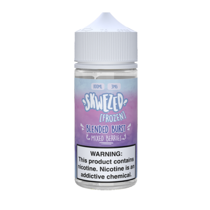 Skwezed (LIQ FB)(100mL) Frozen  -  Qty per pack 1 Blended Burst (Mixed Berries Iced) 00mg