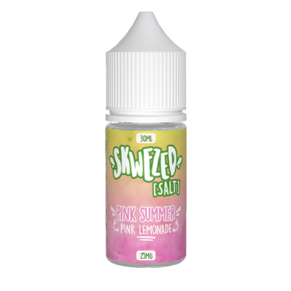 Skwezed (LIQ Salt)(30mL)  -  Qty per pack 1 Pink Summer (Pink Lemonade) 25mg