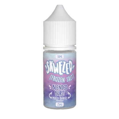 Skwezed (LIQ Salt)(30mL) Frozen  -  Qty per pack 1 Blended Burst (Mixed Berries Ice) 25mg