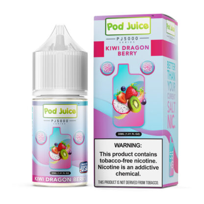 Pod Juice (LIQ Salt)(30mL) TFN PJ5000  -  Qty per pack 1 Kiwi Dragon Berry 35mg