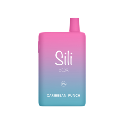 Sili Box (Dispo) (6000Puff)(16mL)  -  Qty per pack 5 Caribbean Punch 50mg