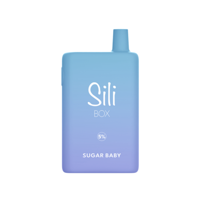 Sili Box (Dispo) (6000Puff)(16mL)  -  Qty per pack 5 Baby Clouds (Sugar Baby) 50mg