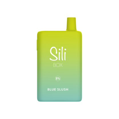 Sili Box (Dispo) (6000Puff)(16mL)  -  Qty per pack 5 Blue Slush 50mg