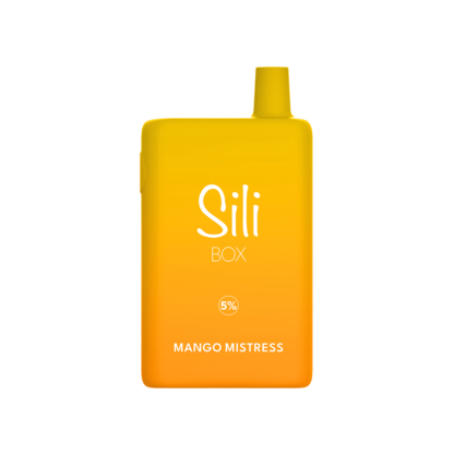 Sili Box (Dispo) (6000Puff)(16mL)  -  Qty per pack 5 Mango Mistress 50mg