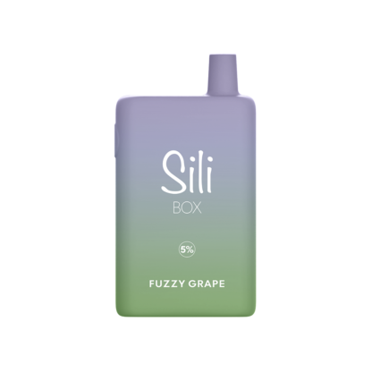 Sili Box (Dispo) (6000Puff)(16mL)  -  Qty per pack 5 Fuzzy Grape 50mg