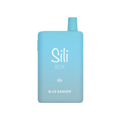 Sili Box (Dispo) (6000Puff)(16mL)  -  Qty per pack 5 Blue Banger 50mg