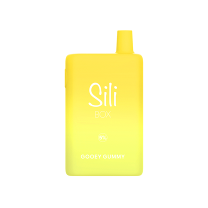 Sili Box (Dispo) (6000Puff)(16mL)  -  Qty per pack 5 Gooey Gummy 50mg