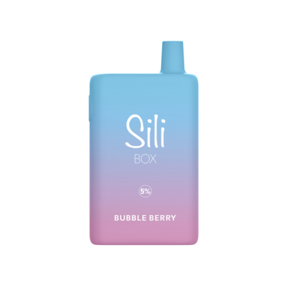 Sili Box (Dispo) (6000Puff)(16mL)  -  Qty per pack 5 Bubble Berry 50mg