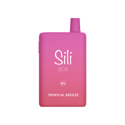 Sili Box (Dispo) (6000Puff)(16mL)  -  Qty per pack 5 Tropical Breeze 50mg