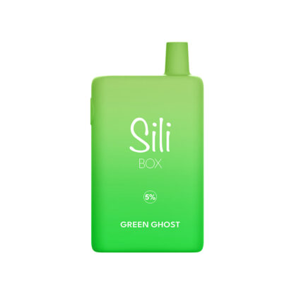 Sili Box (Dispo) (6000Puff)(16mL)  -  Qty per pack 5 Green Ghost 50mg