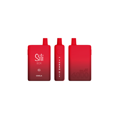 Sili Box (Dispo) (6000Puff)(16mL)  -  Qty per pack 5 Chola 50mg