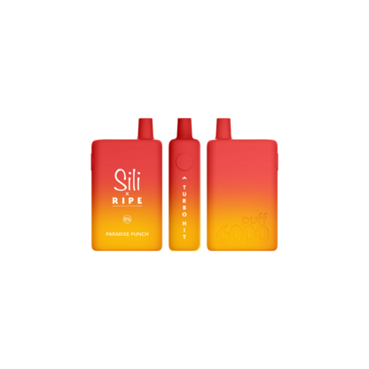 Sili/Ripe (Dispo) (6000Puff)(16mL)  -  Qty per pack 5 Paradise Punch 50mg