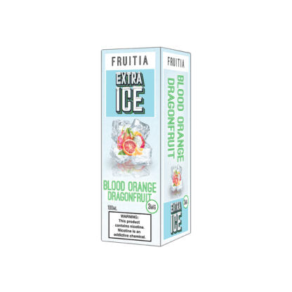 Fruitia (LIQ FB)(100mL) Extra Ice  -  Qty per pack 1 Blood Orange Dragonfruit 03mg