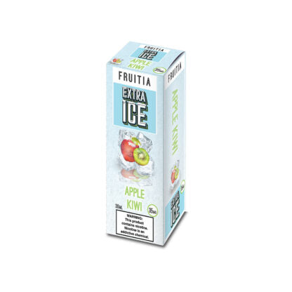 Fruitia (LIQ Salt)(30mL) Extra Ice  -  Qty per pack 1 Apple Kiwi 50mg