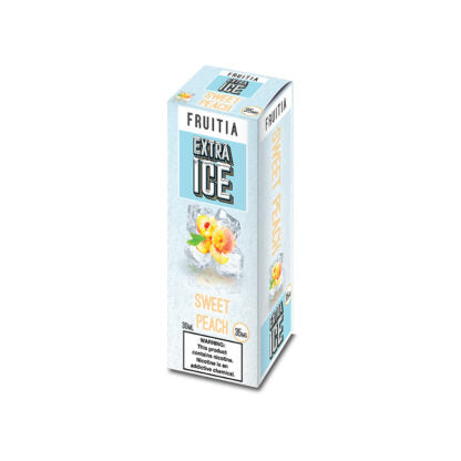 Fruitia (LIQ Salt)(30mL) Extra Ice  -  Qty per pack 1 Sweet Peach 35mg