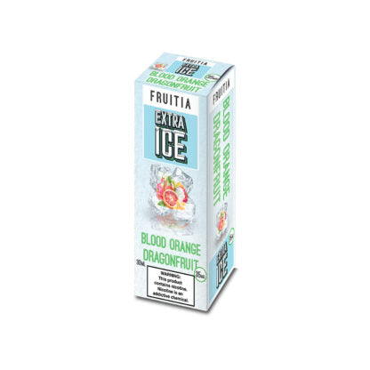 Fruitia (LIQ Salt)(30mL) Extra Ice  -  Qty per pack 1 Blood Orange Dragonfruit 35mg