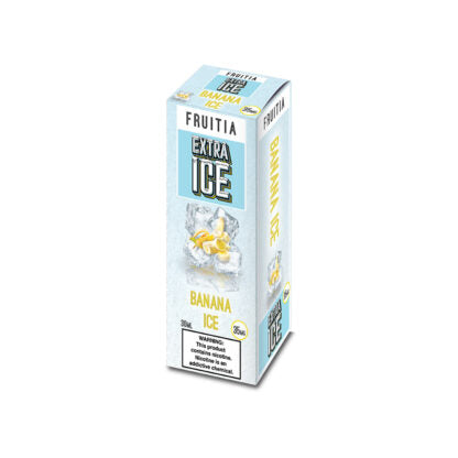 Fruitia (LIQ Salt)(30mL) Extra Ice  -  Qty per pack 1 Banana Ice 35mg