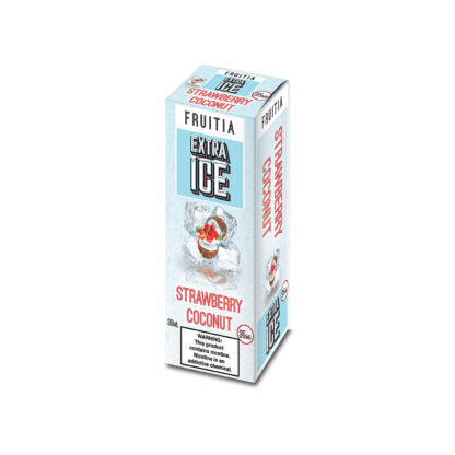 Fruitia (LIQ Salt)(30mL) Extra Ice  -  Qty per pack 1 Strawberry Coconut 35mg