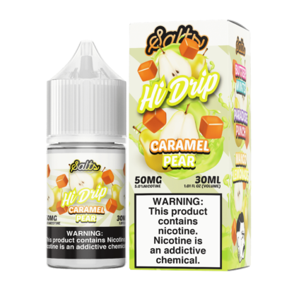 Hi Drip (LIQ Salt)(30mL)  -  Qty per pack 1 Caramel Pear 50mg