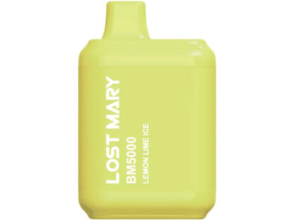 Lost Mary BM5000 (Dispo) (5000Puff) 4-5% (14mL)  -  Qty per pack 10 Lemon Lime Ice 40-50mg