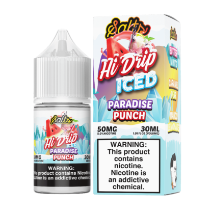 Hi Drip (LIQ Salt)(30mL)  -  Qty per pack 1 Paradise Punch Ice 50mg