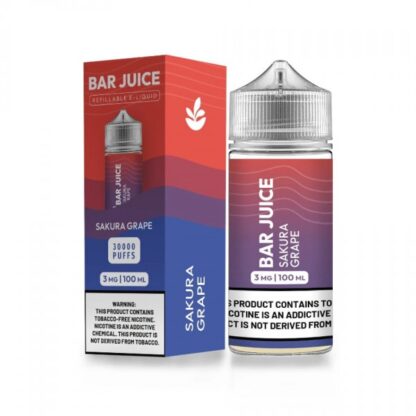 Bar Juice (LIQ FB)(100mL) BJ30000  -  Qty per pack 1 Sakura Grape 03mg