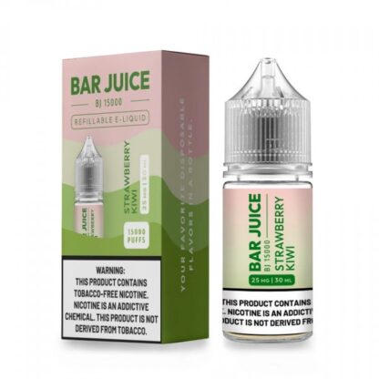 Bar Juice (LIQ Salt)(30mL) BJ15000  -  Qty per pack 1 Strawberry Kiwi 25mg