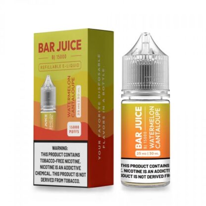 Bar Juice (LIQ Salt)(30mL) BJ15000  -  Qty per pack 1 Watermelon Cantaloupe 25mg