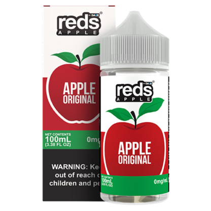 7Daze (LIQ FB)(100mL) Reds  -  Qty per pack 1 Apple 00mg