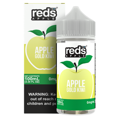 7Daze (LIQ FB)(100mL) Reds  -  Qty per pack 1 Gold Kiwi 00mg