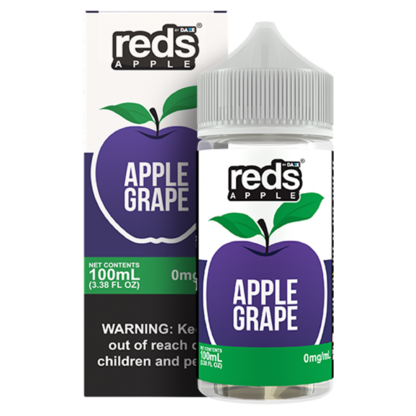 7Daze (LIQ FB)(100mL) Reds  -  Qty per pack 1 Grape 00mg