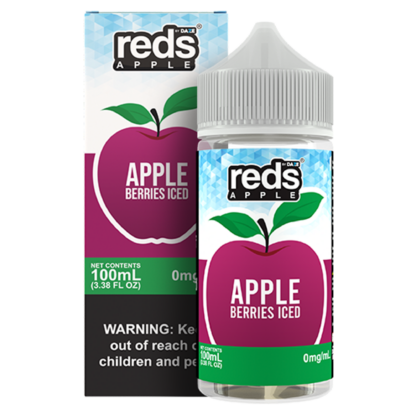 7Daze (LIQ FB)(100mL) Reds  -  Qty per pack 1 Berries Ice 00mg