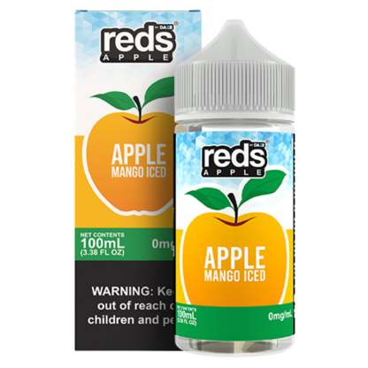 7Daze (LIQ FB)(100mL) Reds  -  Qty per pack 1 Mango Ice 00mg