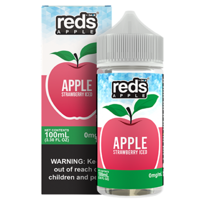 7Daze (LIQ FB)(100mL) Reds  -  Qty per pack 1 Strawberry Ice 00mg