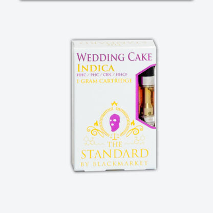 The Standard (Delta)(CART)(1g) Rare-Blend HHC + PHC + CBN + HHCP  -  Qty per pack 1 Wedding Cake