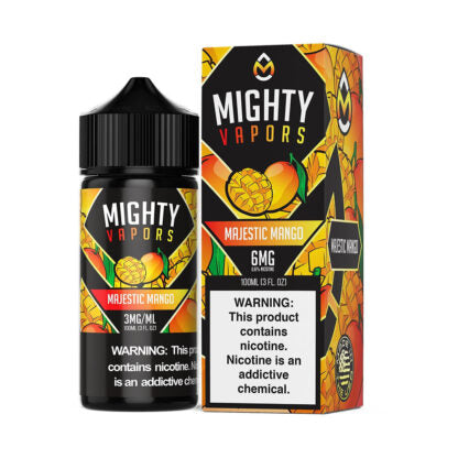 Mighty Vapors (LIQ FB)(100mL)  -  Qty per pack 1 Majestic Mango 00mg